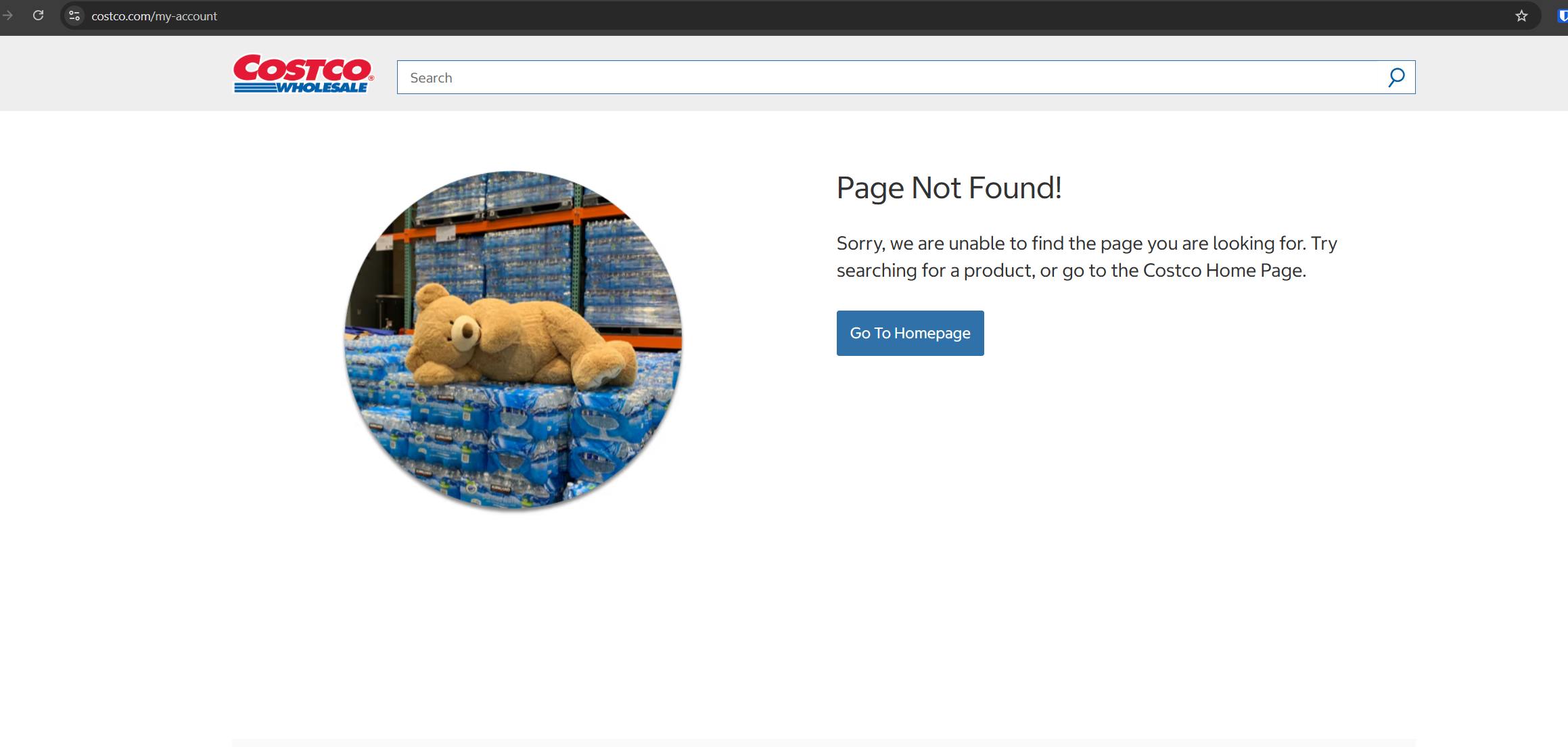 Final redirect to the legitimate Costco domain after data collection
