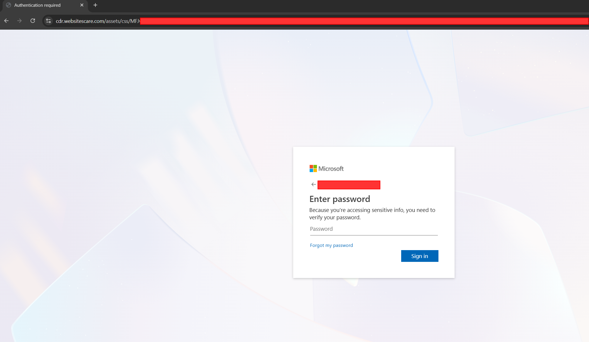 Fake Microsoft 
