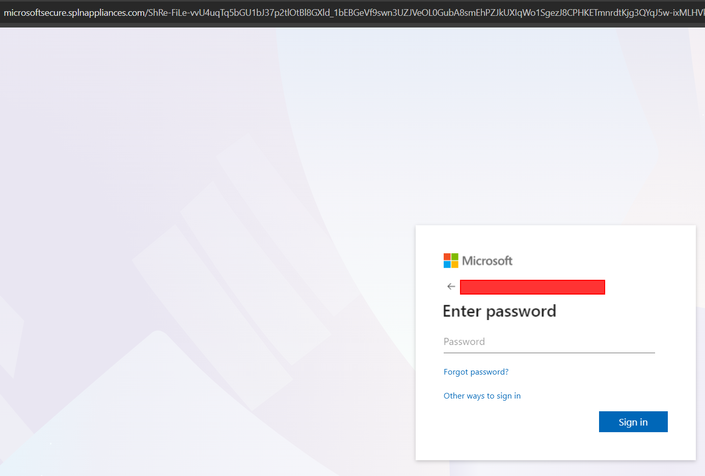Fake Microsoft 