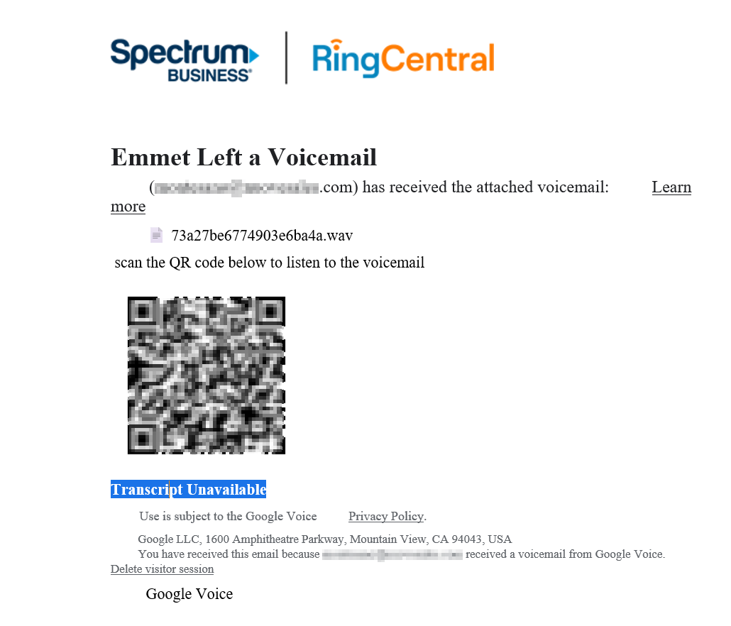 Voicemail Quishing: From Inbox to Mobile AiTM